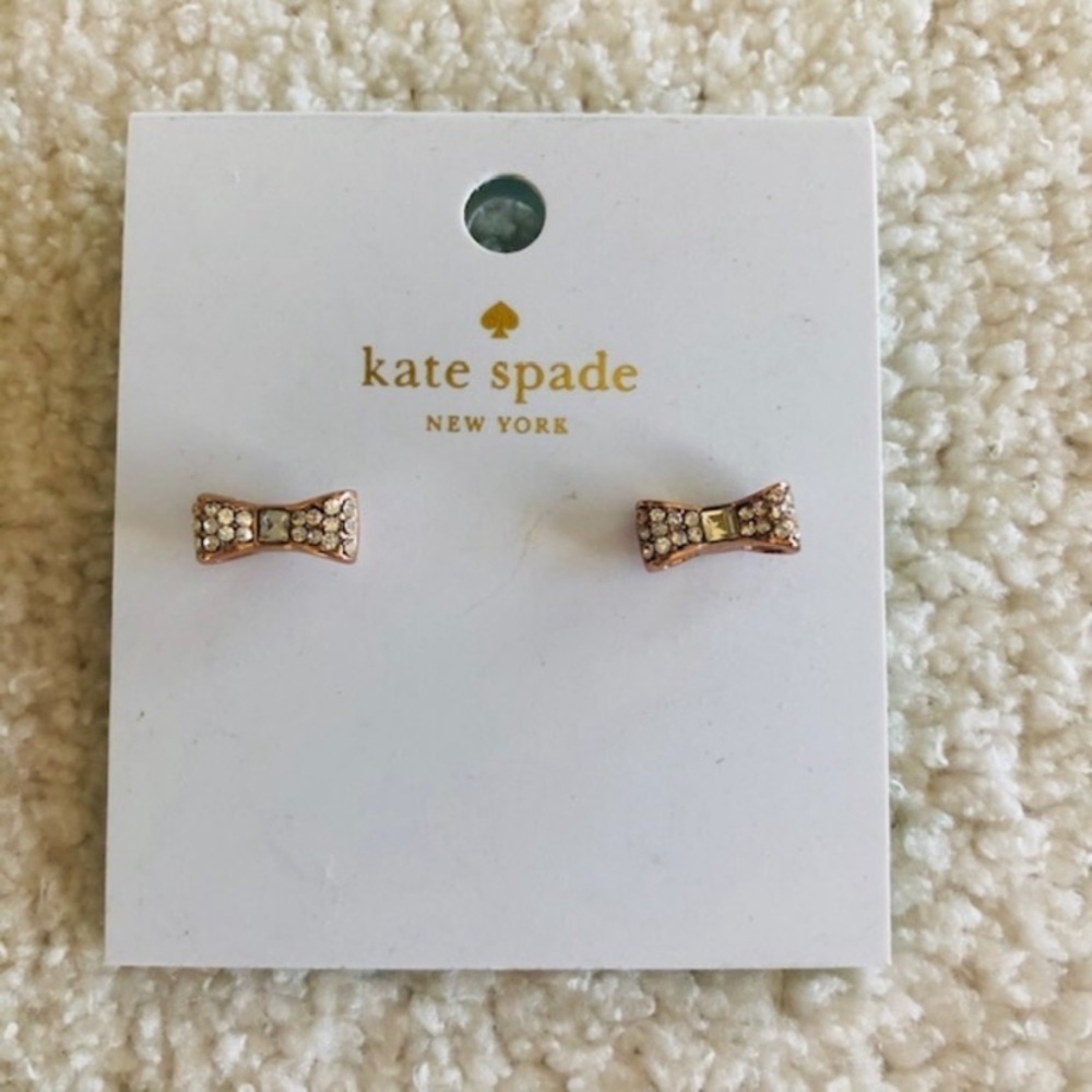 Kate Spade bow earrings new​